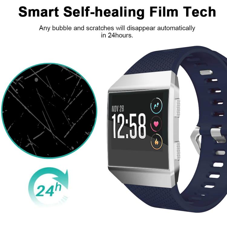 For Fitbit Ionic 5pcs xDfind Soft Hydrogel Film Full Cover Watch Front Protector