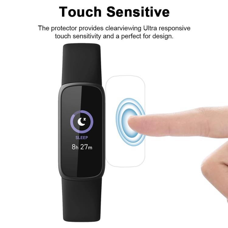 For Fitbit Luxe 5pcs xDfind Soft Hydrogel Film Full Cover Watch Front Protector