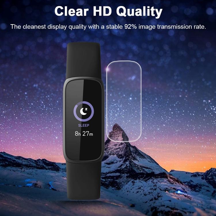 For Fitbit Luxe 5pcs xDfind Soft Hydrogel Film Full Cover Watch Front Protector