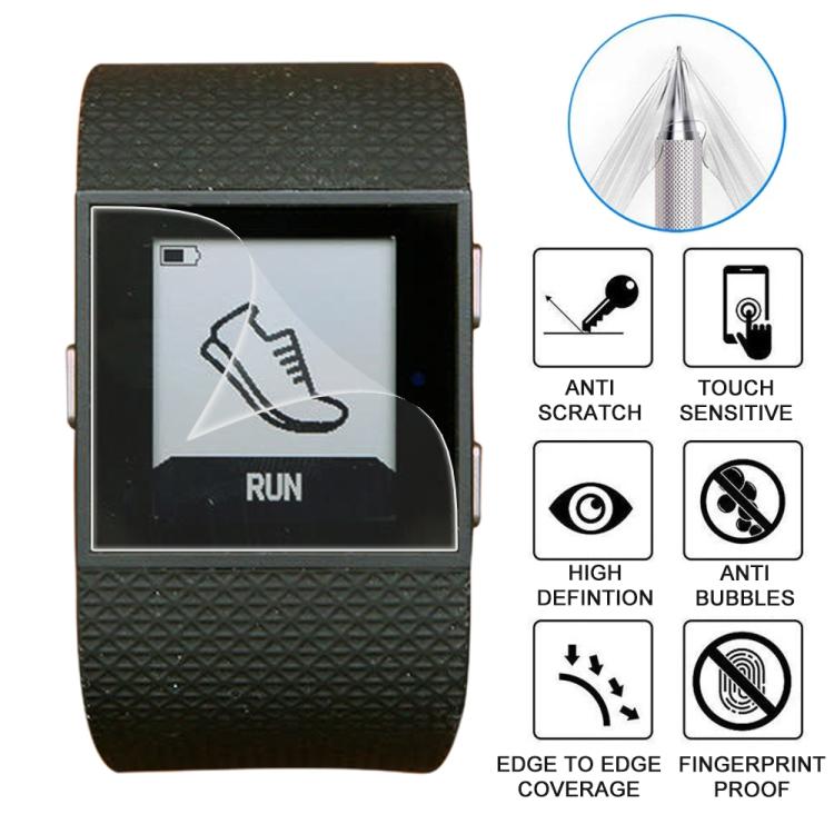 For Fitbit Surge 5pcs xDfind Soft Hydrogel Film Full Cover Watch Front Protector