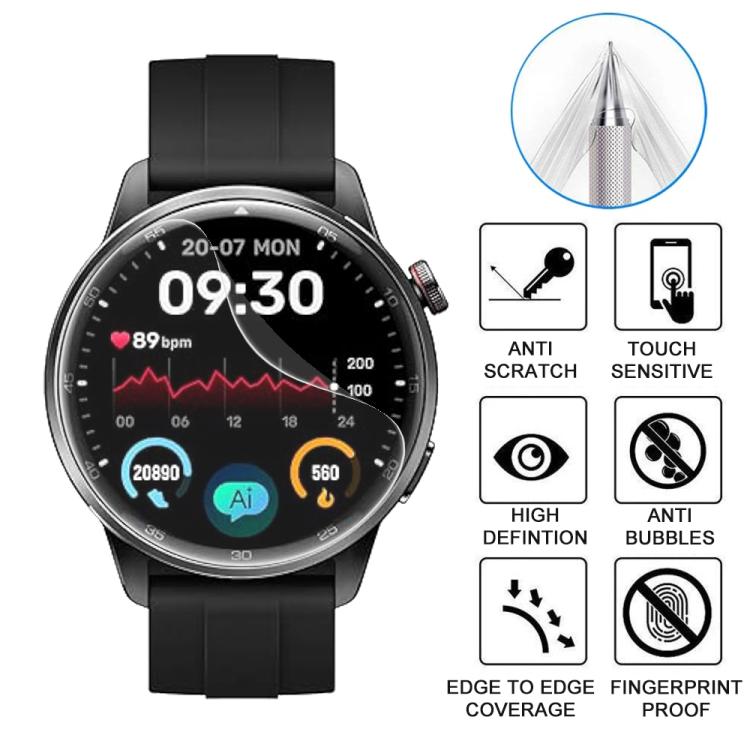 For Realme Watch S 5pcs xDfind Soft Hydrogel Film Full Cover Watch Front Protector
