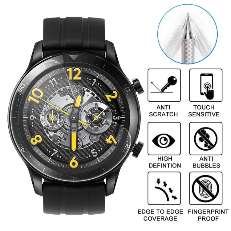 For Realme Watch S Pro 5pcs xDfind Soft Hydrogel Film Full Cover Watch Front Protector