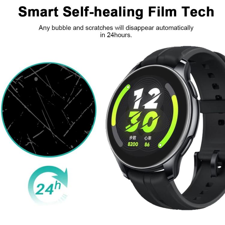 For Realme Watch T1 5pcs xDfind Soft Hydrogel Film Full Cover Watch Front Protector