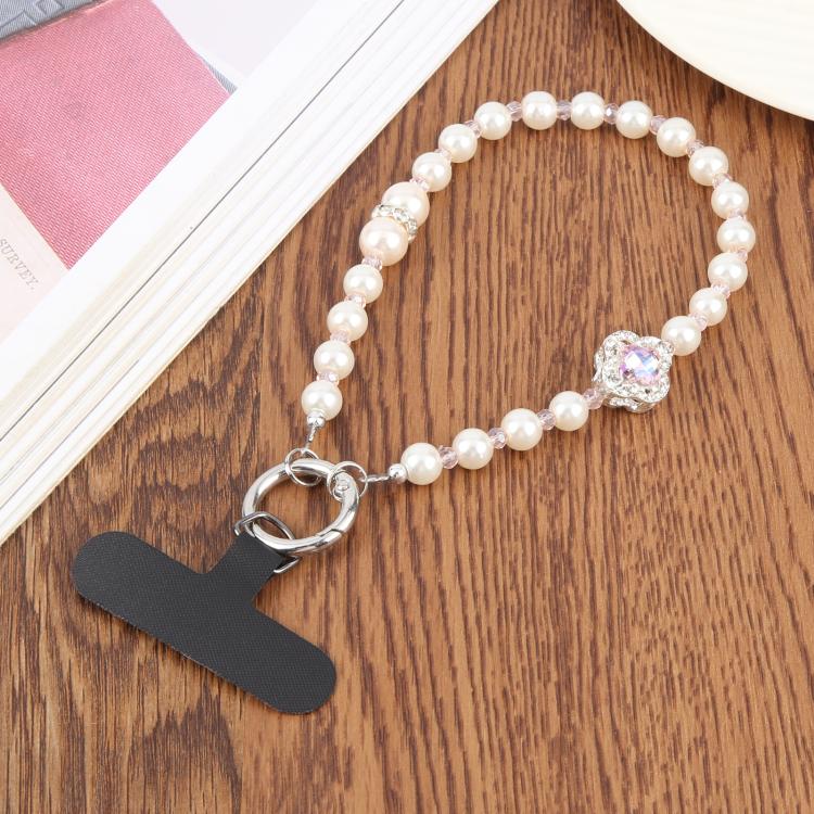 Four-leaf Clover Bead Chain Phone Anti-lost Short Lanyard