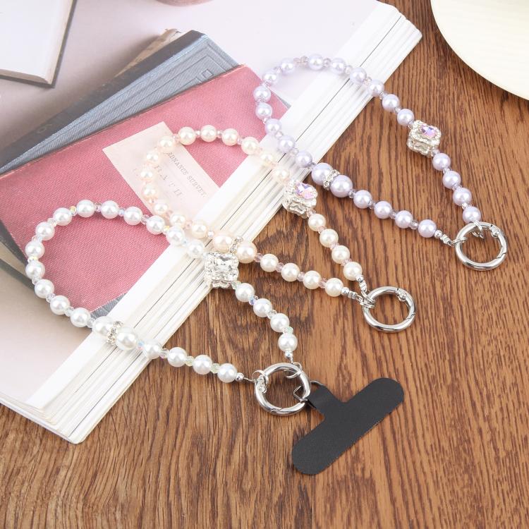 Four-leaf Clover Bead Chain Phone Anti-lost Short Lanyard