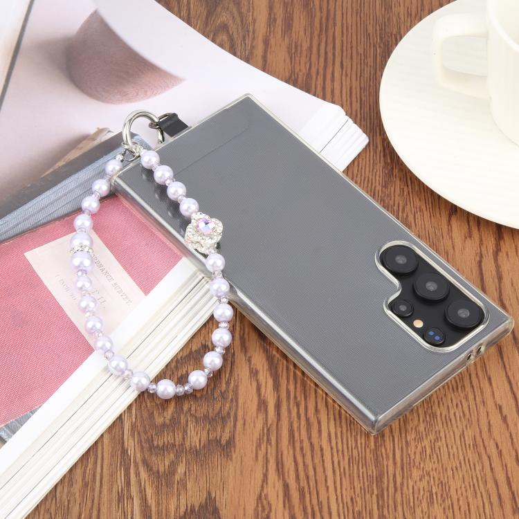 Four-leaf Clover Bead Chain Phone Anti-lost Short Lanyard
