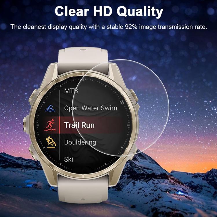 For Garmin Fenix 8 43mm 5pcs xDfind Soft Hydrogel Film Full Cover Watch Front Protector