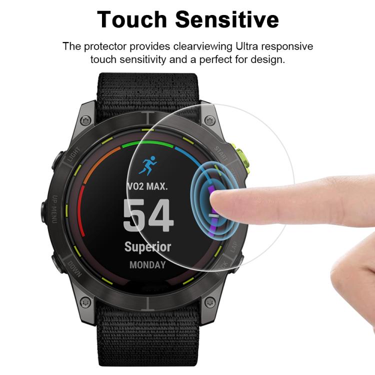 For Garmin Enduro 2 5pcs xDfind Soft Hydrogel Film Full Cover Watch Front Protector