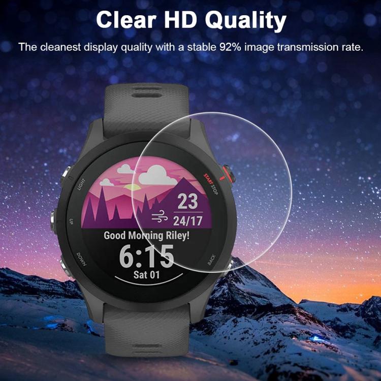For Garmin Forerunner 255 5pcs xDfind Soft Hydrogel Film Full Cover Watch Front Protector