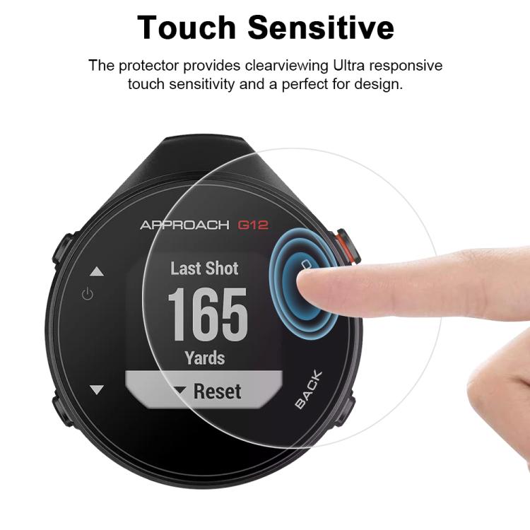 For Garmin Approach G12 5pcs xDfind Soft Hydrogel Film Full Cover Watch Front Protector