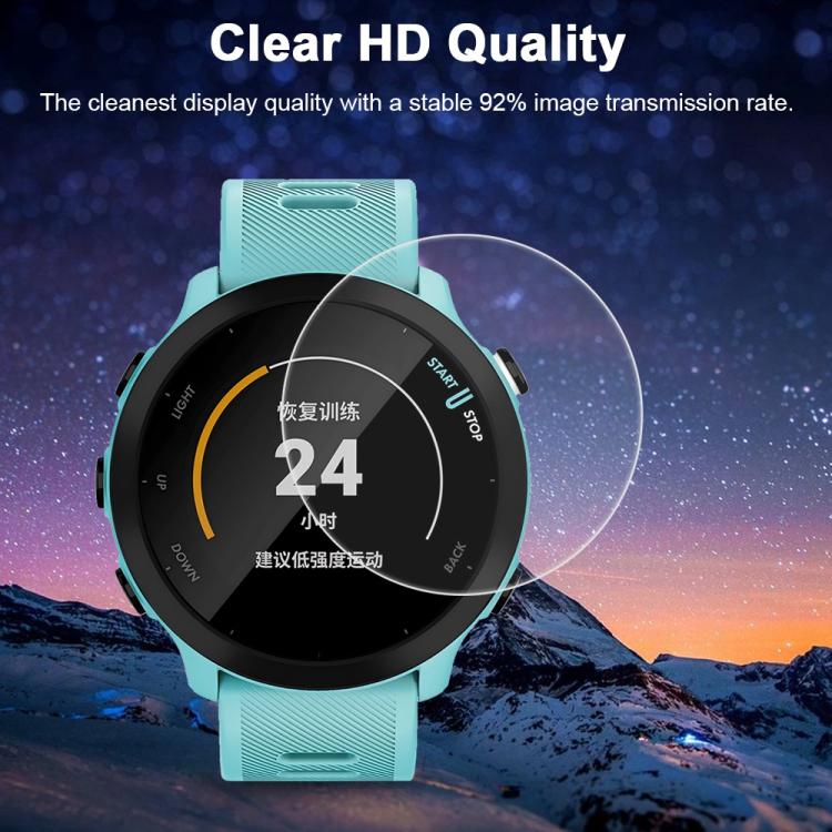 For Garmin Forerunner 158 5pcs xDfind Soft Hydrogel Film Full Cover Watch Front Protector