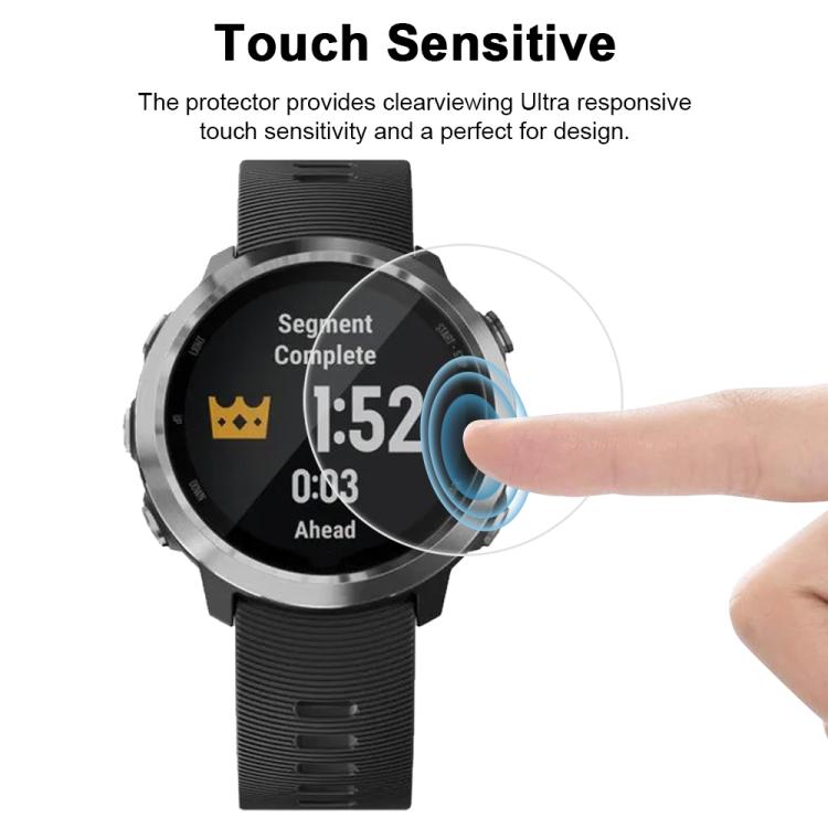 For Garmin Forerunner 645 5pcs xDfind Soft Hydrogel Film Full Cover Watch Front Protector