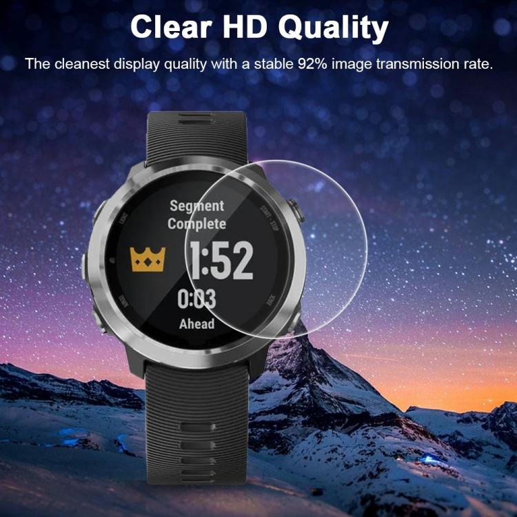 For Garmin Forerunner 645 5pcs xDfind Soft Hydrogel Film Full Cover Watch Front Protector
