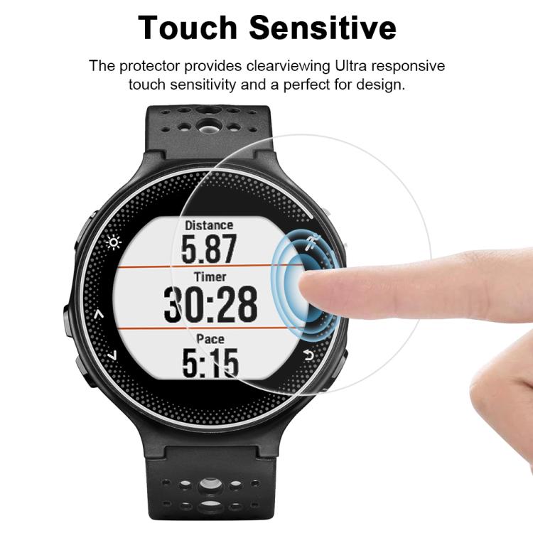 For Garmin Forerunner 225/235/630/620/230 5pcs xDfind Soft Hydrogel Film Full Cover Watch Front Protector