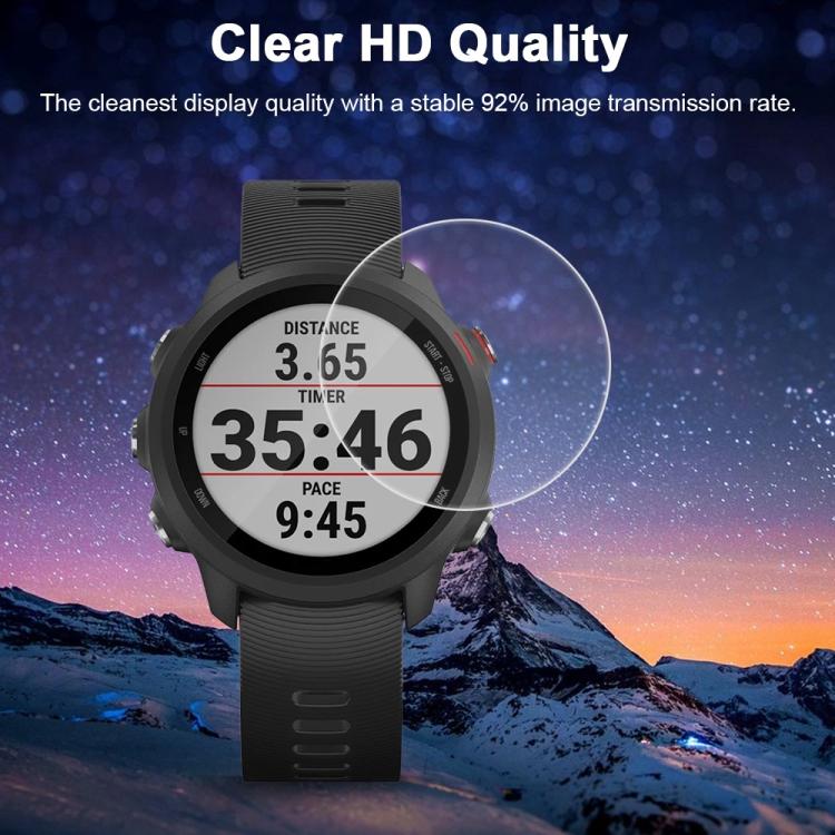 For Garmin Forerunner 245 / 245M 5pcs xDfind Soft Hydrogel Film Full Cover Watch Front Protector