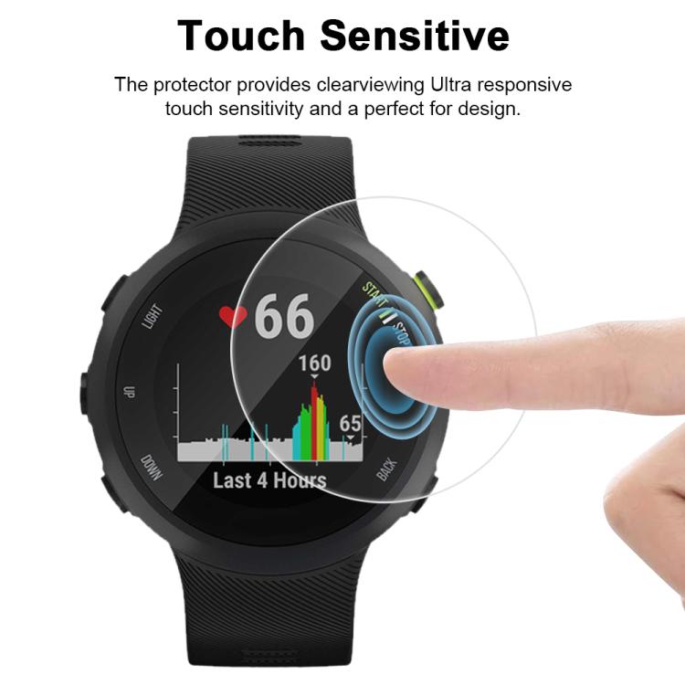 For Garmin Forerunner 45 / 45s 5pcs xDfind Soft Hydrogel Film Full Cover Watch Front Protector