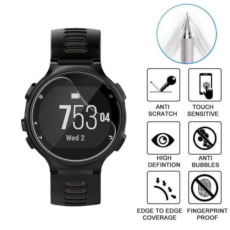 For Garmin Forerunner 735 /  735 XT 5pcs xDfind Soft Hydrogel Film Full Cover Watch Front Protector