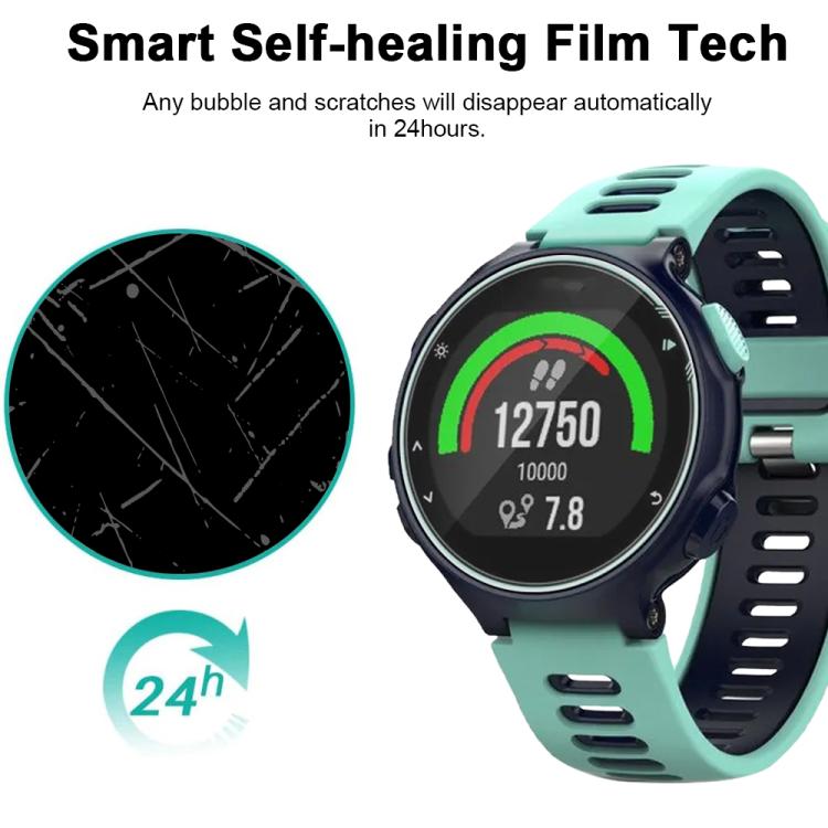For Garmin Forerunner 735 /  735 XT 5pcs xDfind Soft Hydrogel Film Full Cover Watch Front Protector