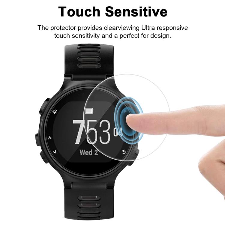 For Garmin Forerunner 735 /  735 XT 5pcs xDfind Soft Hydrogel Film Full Cover Watch Front Protector