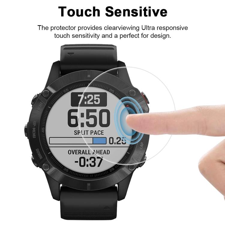 For Garmin Fenix 6 Pro 5pcs xDfind Soft Hydrogel Film Full Cover Watch Front Protector