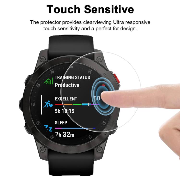 For Garmin EPIX Gen 2 5pcs xDfind Soft Hydrogel Film Full Cover Watch Front Protector