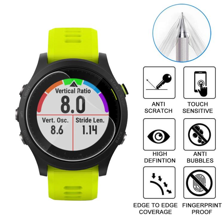 For Garmin Forerunner 935 5pcs xDfind Soft Hydrogel Film Full Cover Watch Front Protector