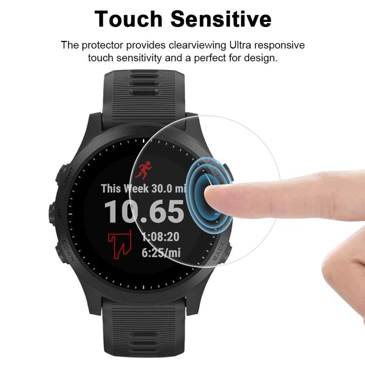 For Garmin Forerunner 945 5pcs xDfind Soft Hydrogel Film Full Cover Watch Front Protector