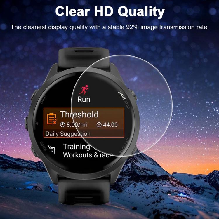 For Garmin Foreunner 570 47mm 5pcs xDfind Soft Hydrogel Film Full Cover Watch Front Protector