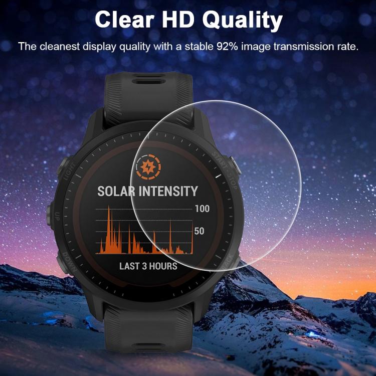 For Garmin Foreunner 955 5pcs xDfind Soft Hydrogel Film Full Cover Watch Front Protector
