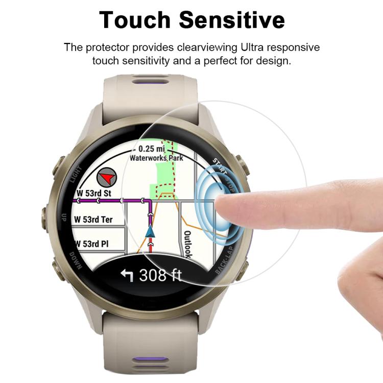 For Garmin Foreunner 970 47mm 5pcs xDfind Soft Hydrogel Film Full Cover Watch Front Protector