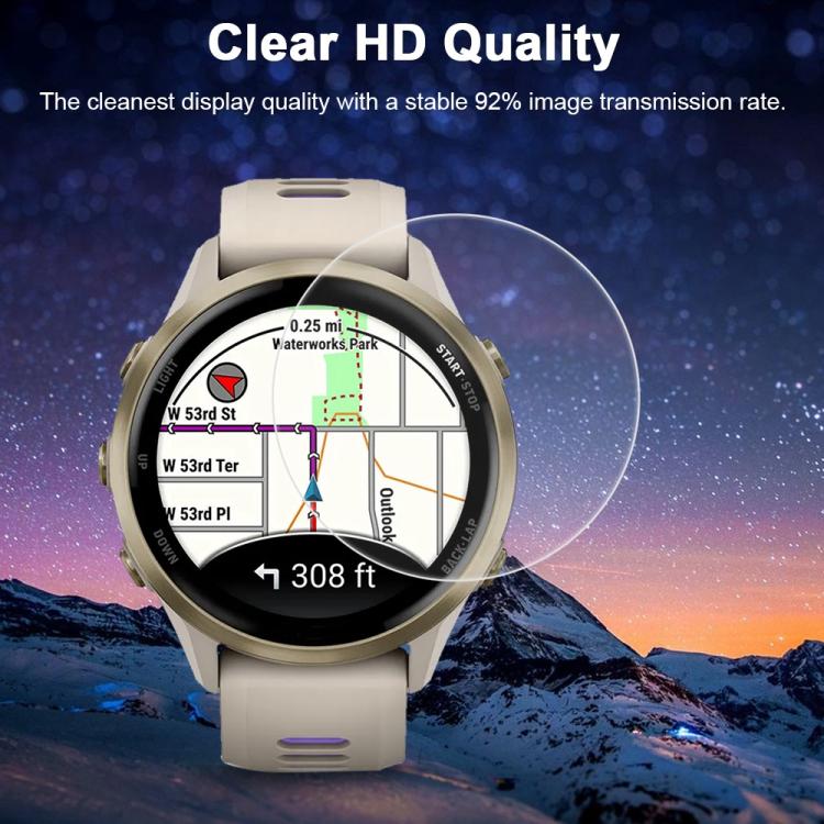 For Garmin Foreunner 970 47mm 5pcs xDfind Soft Hydrogel Film Full Cover Watch Front Protector