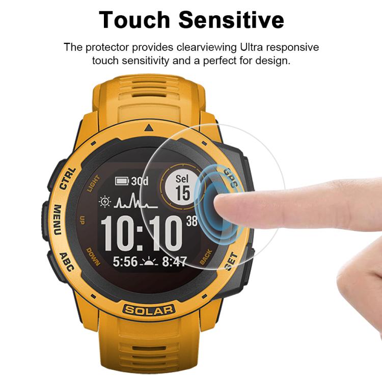 For Garmin Instinct 5pcs xDfind Soft Hydrogel Film Full Cover Watch Front Protector