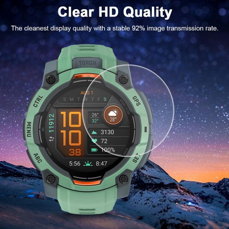 For Garmin Instinct 3 45mm 5pcs xDfind Soft Hydrogel Film Full Cover Watch Front Protector