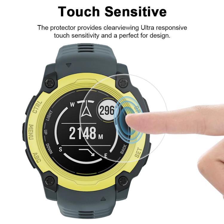For Garmin Instinct E 40mm 5pcs xDfind Soft Hydrogel Film Full Cover Watch Front Protector