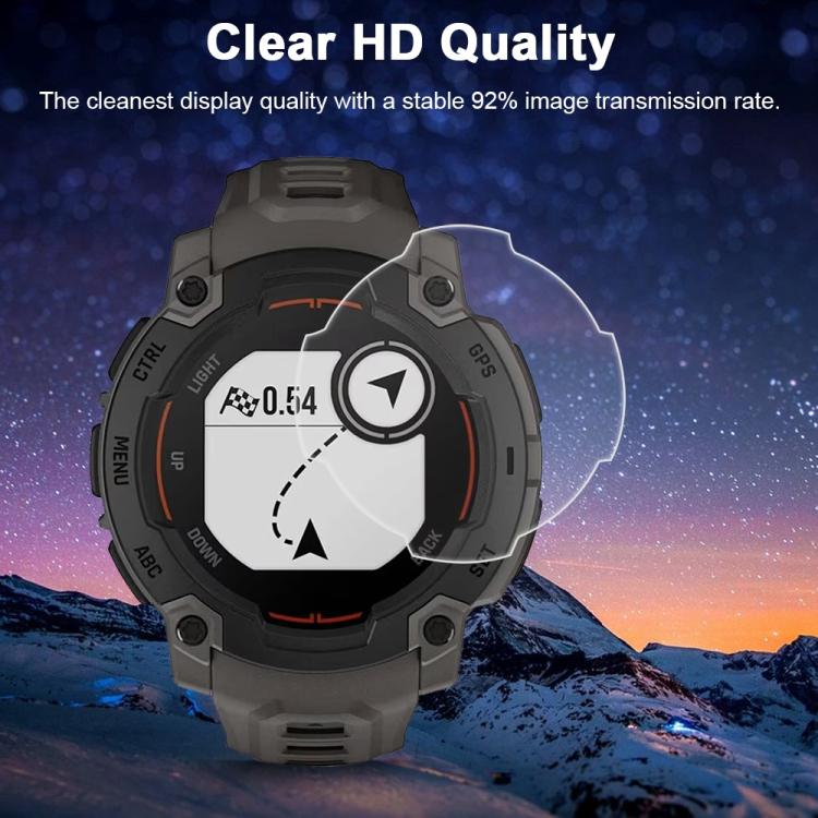 For Garmin Instinct E 45mm 5pcs xDfind Soft Hydrogel Film Full Cover Watch Front Protector