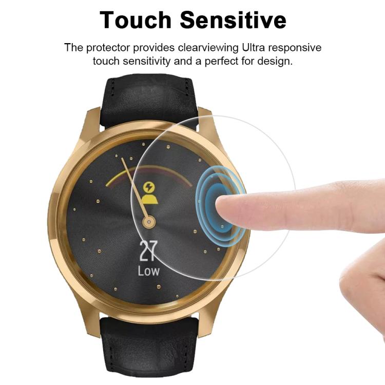 For Garmin GarminMove Luxe / Style 5pcs xDfind Soft Hydrogel Film Full Cover Watch Front Protector