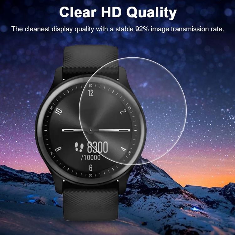 For Garmin GarminMove Sport 5pcs xDfind Soft Hydrogel Film Full Cover Watch Front Protector