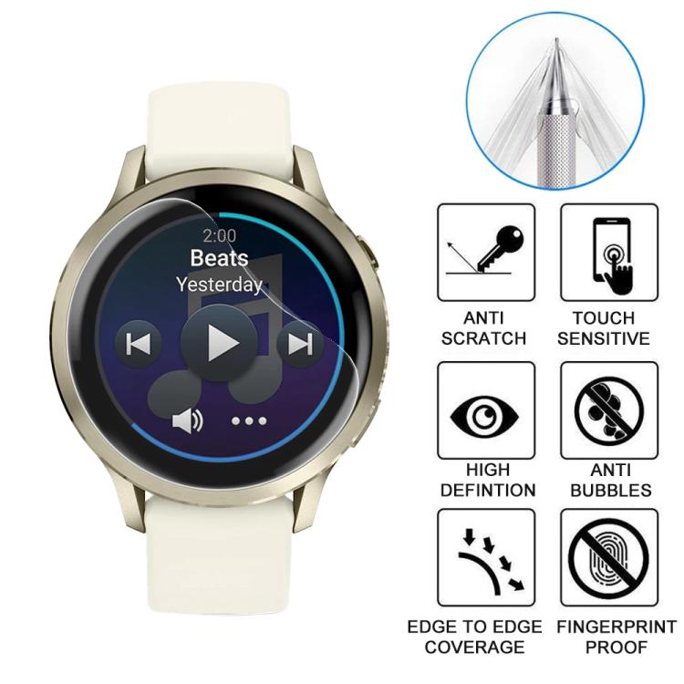 For Garmin Venu 4 41mm 5pcs xDfind Soft Hydrogel Film Full Cover Watch Front Protector