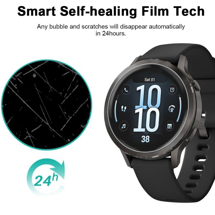 For Garmin Venu 4 41mm 5pcs xDfind Soft Hydrogel Film Full Cover Watch Front Protector