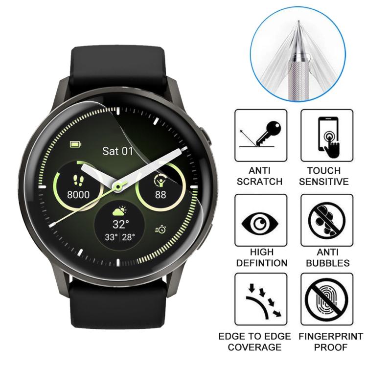 For Garmin Venu 4 45mm 5pcs xDfind Soft Hydrogel Film Full Cover Watch Front Protector