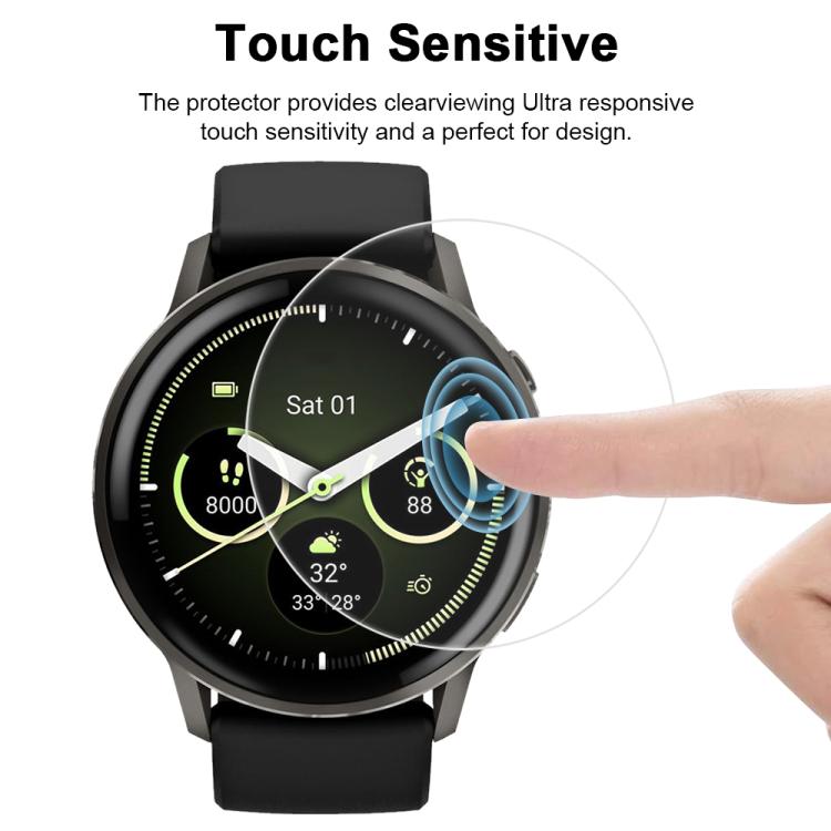 For Garmin Venu 4 45mm 5pcs xDfind Soft Hydrogel Film Full Cover Watch Front Protector