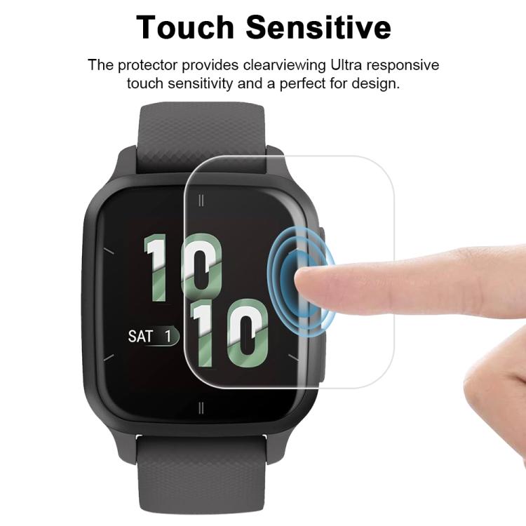 For Garmin Venu SQ 2 5pcs xDfind Soft Hydrogel Film Full Cover Watch Front Protector