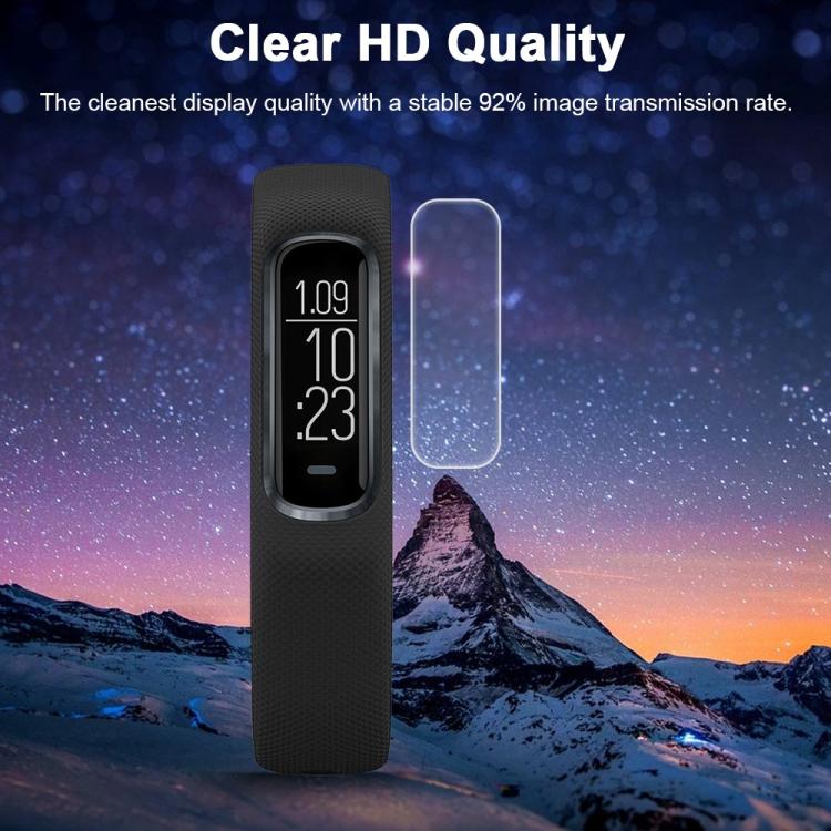 For Garmin vivosmart 4 5pcs xDfind Soft Hydrogel Film Full Cover Watch Front Protector