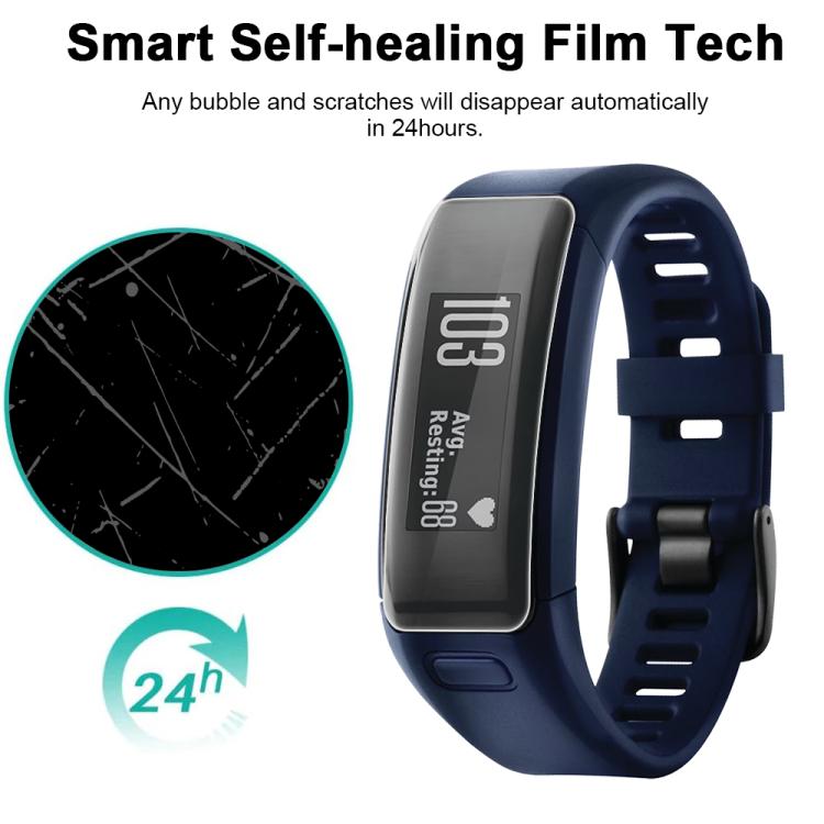 For Garmin vivosmart HR 5pcs xDfind Soft Hydrogel Film Full Cover Watch Front Protector