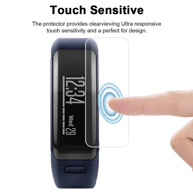 For Garmin vivosmart HR 5pcs xDfind Soft Hydrogel Film Full Cover Watch Front Protector