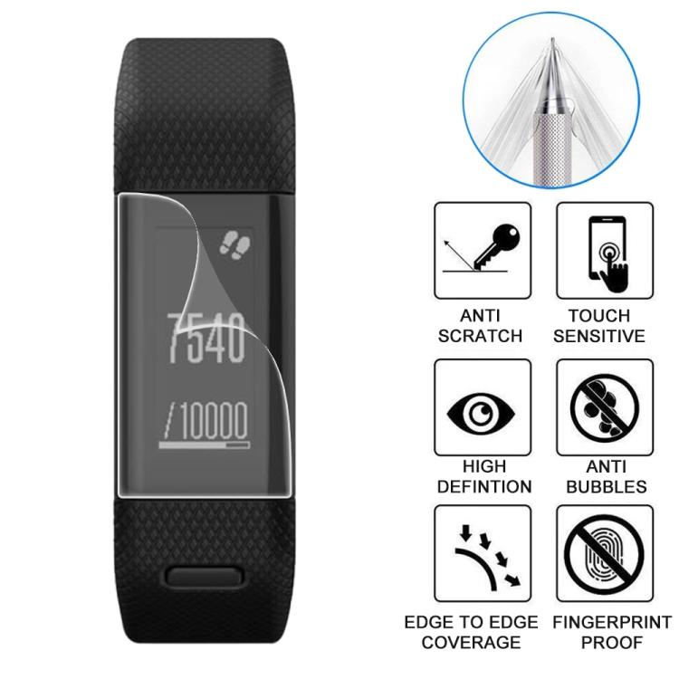 For Garmin vivosmart HR Plus 5pcs xDfind Soft Hydrogel Film Full Cover Watch Front Protector