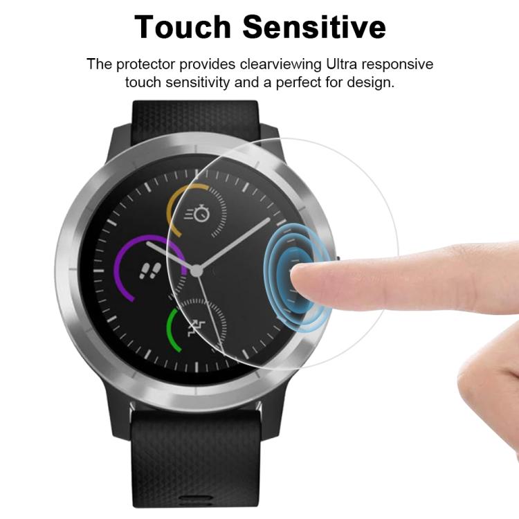 For Garmin vivoactive 3 5pcs xDfind Soft Hydrogel Film Full Cover Watch Front Protector