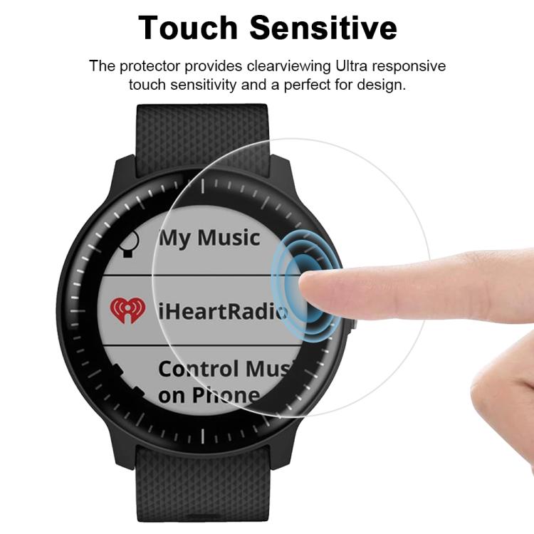 For Garmin vivoactive 3 Music 5pcs xDfind Soft Hydrogel Film Full Cover Watch Front Protector