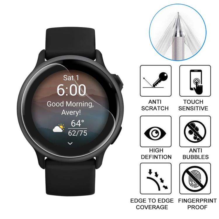 For Garmin vivoactive 6 5pcs xDfind Soft Hydrogel Film Full Cover Watch Front Protector