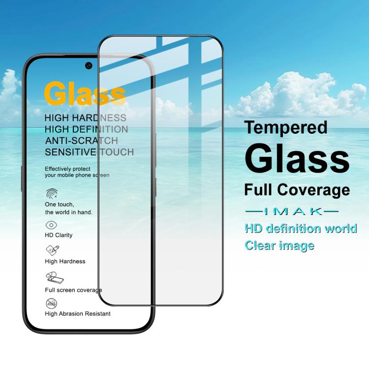 For Tecno Camon 50 4G imak 9H Surface Hardness Full Screen Tempered Glass Film Pro+ Series